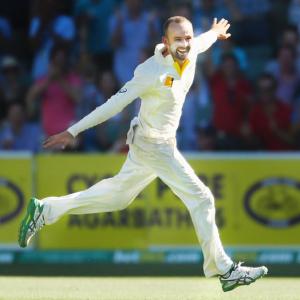 PHOTOS, 1st Test: Lyon roars as Australia script thrilling victory
