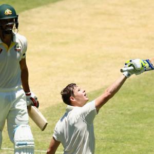 Smith, Johnson lead Australia's fightback as India suffer