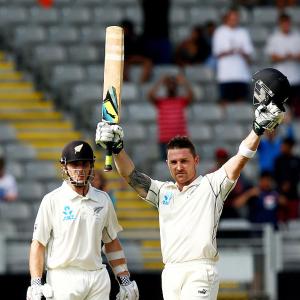 IN PHOTOS: India vs New Zealand, Auckland Test (Day 1)