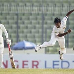 Sri Lanka well-placed after seamers dismiss Bangladesh cheaply