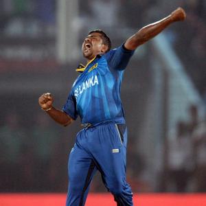 WT20 PHOTOS: Five-star Herath spins Sri Lanka into semis