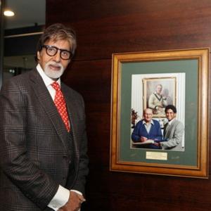 PHOTOS: Amitabh Bachchan visits the iconic Melbourne Cricket Ground