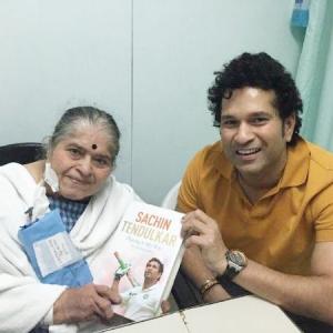 Take a look at who received first copy of Sachin's autobiography