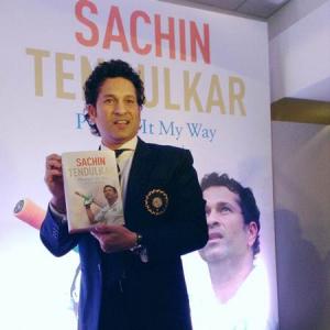 Sachin releases book at Lord's, says major sports plan for India in offing