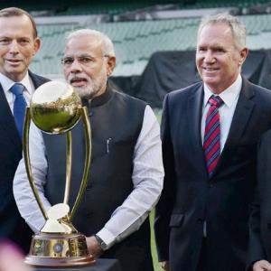 'I told the Prime Minister that you are holding the right trophy'