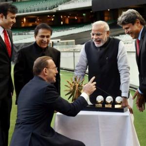 When Laxman was bowled at MCG by Modi's speech