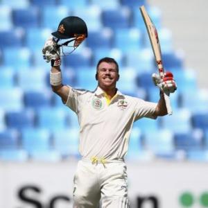 Pakistan in control despite Warner hundred