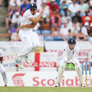 2nd Test, PHOTOS: Samuels in rescue act as England dominate Day 1