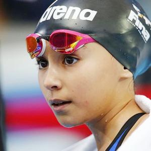 Only 10, she is the youngest ever at the World Swimming Cships!