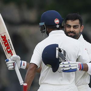 Stats: Records galore for Kohli, Dhawan on Day 2 in Galle