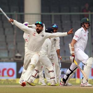 India crush world No. 1 South Africa by 337 runs, win Test series 3-0