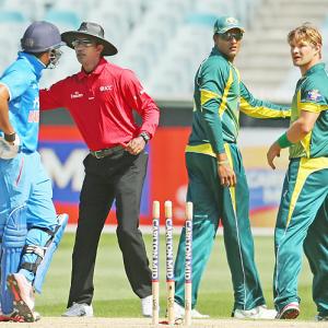 2nd ODI:  Sharma in verbal spat with Aus players