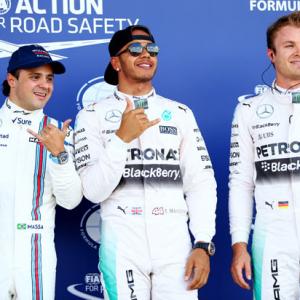 British Grand Prix: Hamilton on pole at Silverstone