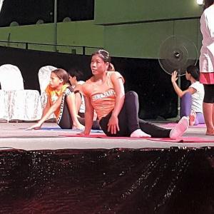 PHOTOS: Olympic champ Mary Kom celebrates International Yoga Day