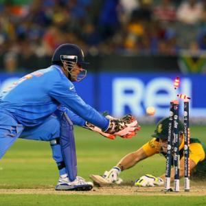 India go from butterfingers to electric-heels in the field