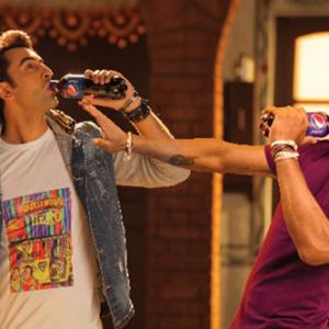 Kohli in new Pepsi ad with Anushka and Ranbir