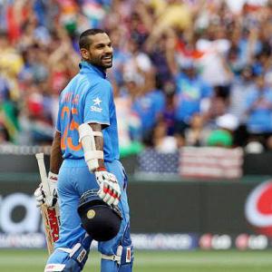 What is the key to Dhawan's success?