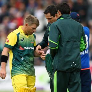 Another blow for Australia as injured Warner ruled out of Bangladesh Tests