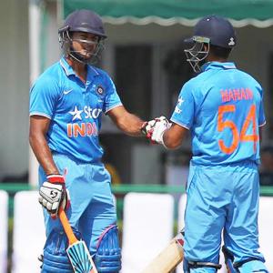 Agarwal shines as India 'A' beat South Africans in T20 warn-up