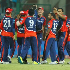 IPL PHOTOS: Mishra, De Kock help Delhi thrash Punjab