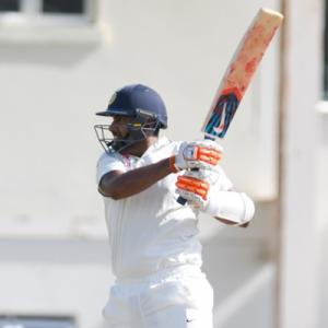 St Lucia Test PHOTOS: Ashwin, Saha lead India's recovery on Day I