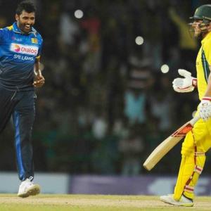 Sri Lanka level series 1-1 despite Faulkner hat-trick