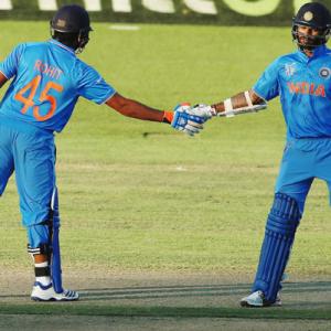 How Sachin-Sourav partnership inspires openers Dhawan-Rohit