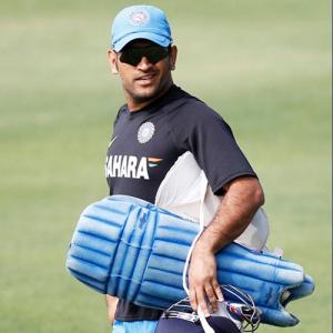 Dhoni skips nets session as Team India players go through the grind
