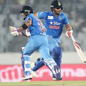 Asia Cup PIX: Kohli steers India to victory after Aamir's fiery spell