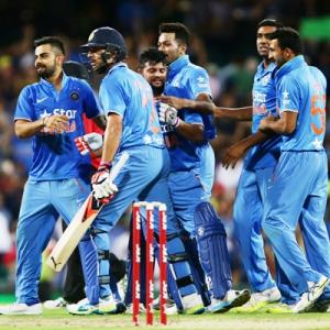PHOTOS: India beat Australia in Sydney, complete 3-0 rout