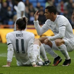 Real Madrid's Bale suffers injury
