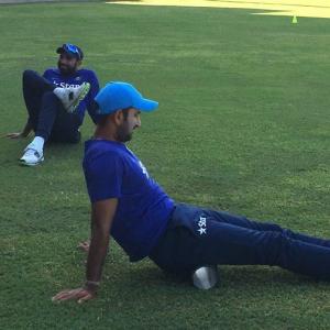 PICS: India gets into Jamaican groove with heavy work-out