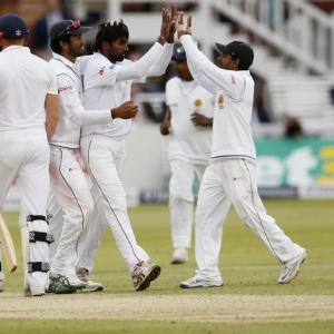 PHOTOS: Woakes, Hales help England to 237 lead vs SL in third Test