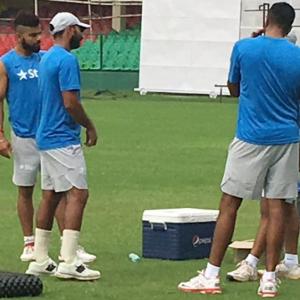 PHOTOS: Kohli and his men hit the nets ahead of New Zealand series