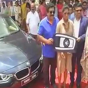 Mithali Raj presented swanky BMW