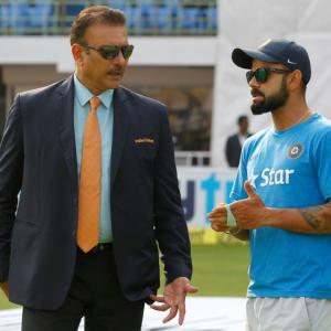 We will never make excuses about pitch and conditions: Ravi Shastri