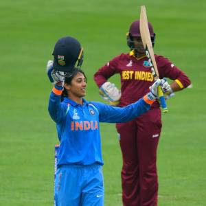 Women's World Cup: Mandhana's century helps India crush WI