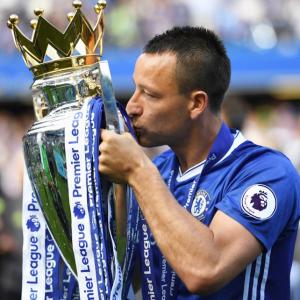 PIX: Champions Chelsea bid farewell to captain Terry