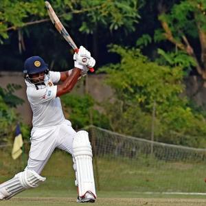 PHOTOS: Sri Lankan batsmen make merry on Day 1 of warm-up