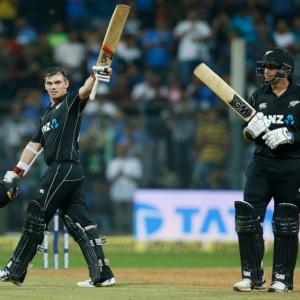 PHOTOS: Latham, Taylor overshadow Kohli as NZ outclass India