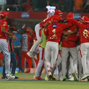 IPL PHOTOS: Kings XI Punjab edge DD by 4 runs