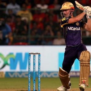 IPL PHOTOS: Lynn lifts KKR to win as RCB's poor run continues