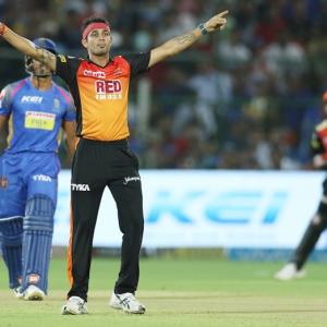 PHOTOS: Bowlers on target as Sunrisers beat Royals