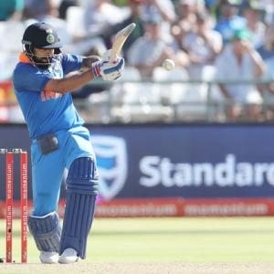 PIX: Kohli plays through cramps to lead India to massive win