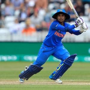 1st T20: Mithali's unbeaten half ton helps India women beat SA