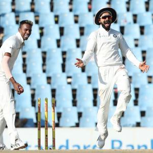 PHOTOS: India vs South Africa, 2nd Test, Day 1