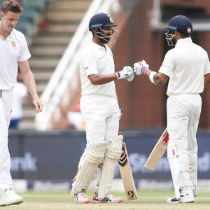 Patient Pujara proud of effort on 'tough' Wanderers pitch