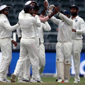 India gain upper hand after exciting day's play
