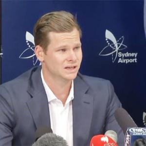Watch: Smith breaks down, takes full responsibility for tampering shame
