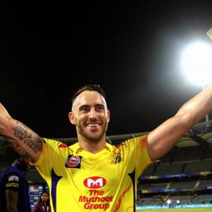 Du Plessis showed why experience counts: Dhoni